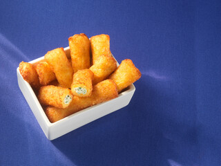 Kartoffeltaschen, Kroketten, Kartoffeln, gefüllte Kroketten, 