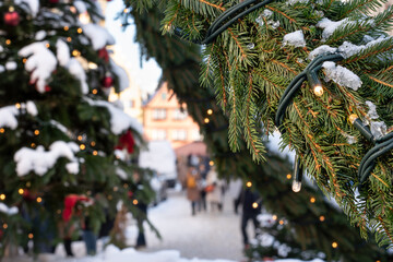 Weihnachtliches Rothenburg ob der Tauber im Advent