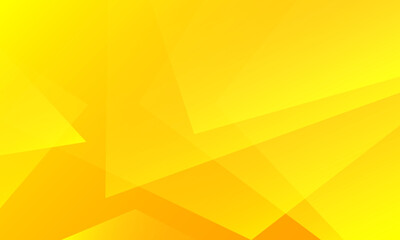 Abstract yellow background with triangles. Vector illustration