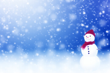 winter wallpaper snow background, snowman postcard new year christmas greeting holiday xmms, blank letterhead without words letters, empty gradient color