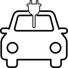 Fototapeta premium Electric Car