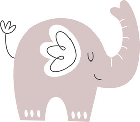 Elephant Animal Childish