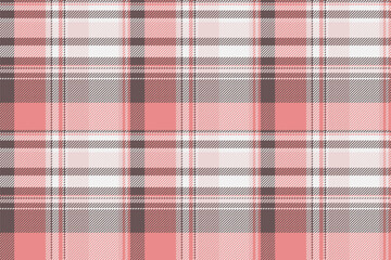 Fabric background plaid of pattern vector seamless with a texture tartan textile check.