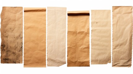 brown paper bag. generative ai