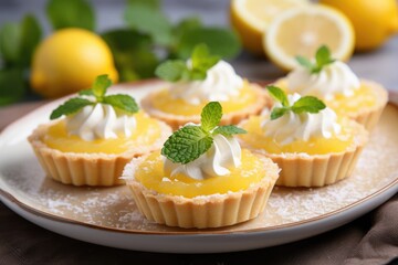 Delicious lemon tart