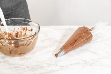 Baking Chocolate Cupcakes with Decadent Chocolate Frosting