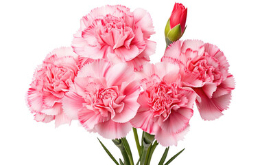 Carnation Bloom On Transparent PNG