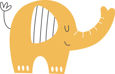 Elephant Animal Childish