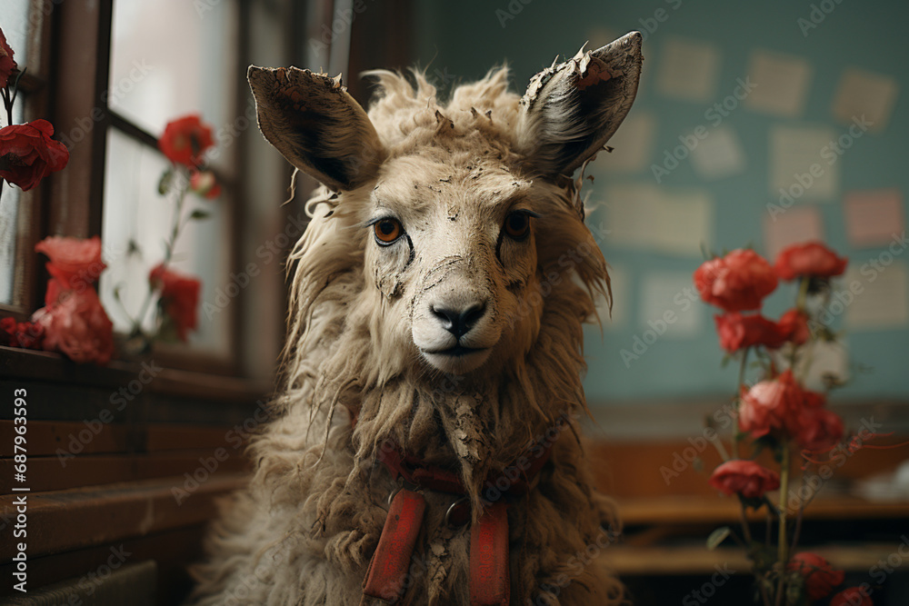 Fototapete cubic animals serve as digital mentors, fostering a positive and supportive atmosphere for students 