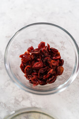 Cranberry pistachio fudge