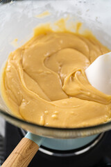 Cranberry pistachio fudge