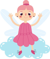 Fairy On Cloud