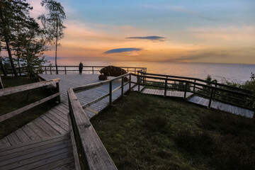 Fototapeta na wymiar Beach Saulkrasti, Latvia
