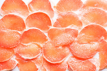 grapefruit on the background