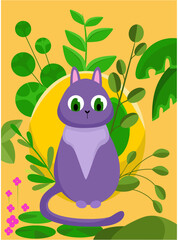 children's illustration book kitty magical animals