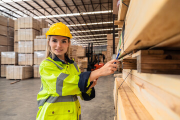 Woodworkers review blueprint, choose eco-friendly material, follow scheme for high quality assembly