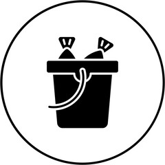 Fish Bucket Icon