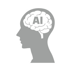 シンプルなAI/人工知能のイメージ