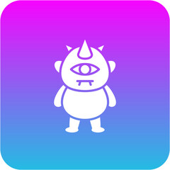 Cyclop Monster Icon