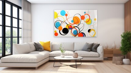 a cheerful pop art creation, its bright and playful colors reflecting positivity and energy, the...