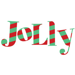 Obraz premium Jolly lettering word art