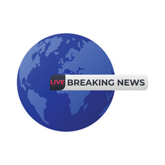 breaking news illustration