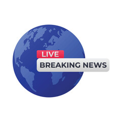 breaking news illustration