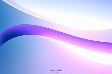 Abstract Light Purple Background. colorful wavy design wallpaper. creative graphic 2 d illustration. trendy fluid cover with dynamic shapes flow.