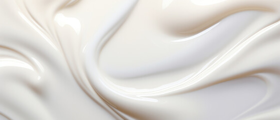 Close-up of creamy texture, smooth and rich.