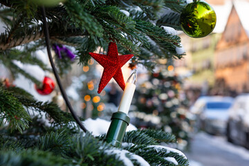 Weihnachtliches Rothenburg ob der Tauber im Advent