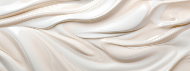 Close-up of creamy texture, smooth and rich.