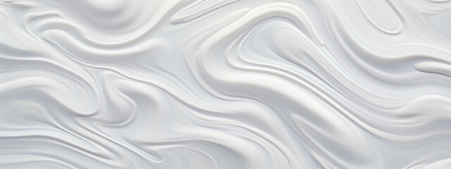 Obraz premium Close-up of creamy texture, smooth and rich.