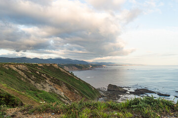 cliff over the sea