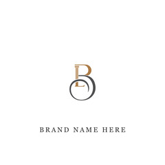 B letter logo design for fashion and beauty and spa company. B letter vector icon. B logo, B