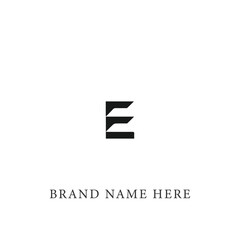 E letter logo design for fashion and beauty and spa company. E letter vector icon. E logo, E