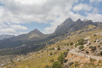 road in mountains
