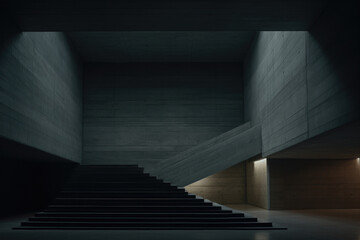 Obraz premium Minimalistic Brutalist Architecture