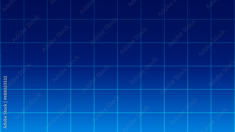 Wall mural grid line wireframe pattern textured technology background.