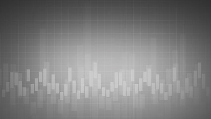 Abstract graph chart of stock market trade background.