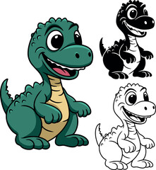 Dinosaur vector