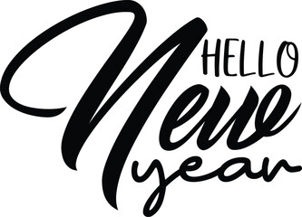 Hello New Year , Celebrity New Year SVG