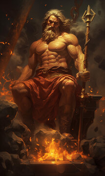 Greek Mythology God Hephaistos Roman Vulcan