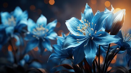 Beautiful Bright Chionodoxa Spring Garden Flowers, HD, Background Wallpaper, Desktop Wallpaper