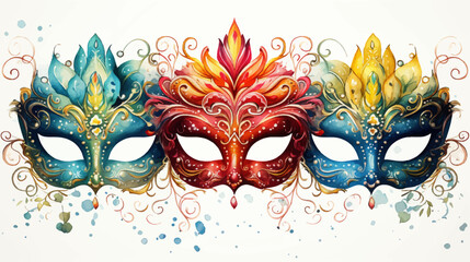 mask, carnival, masquerade, venetian, venice, party, costume, theater, celebration, mystery, gold, 