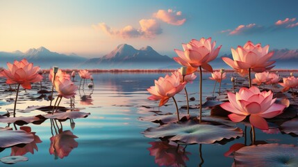 Beautiful Lotus Flower, HD, Background Wallpaper, Desktop Wallpaper