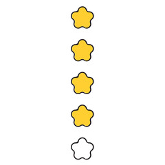 Rating Stars Icon