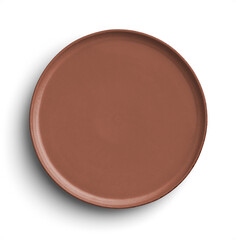 Terracotta Ceramic Plate