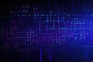 A blue and purple abstract background with lines