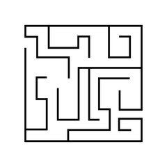 Simple Square Maze