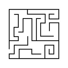 Simple Square Maze